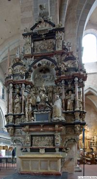 Allerheiligenaltar im Trierer Dom, erbaut 1614