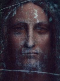 Leonardos Sicht auf das Antlitz im Turiner Grabtuch